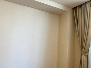 クロス貼り替え before